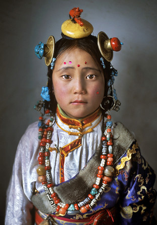 西藏女孩，Manigango，西藏