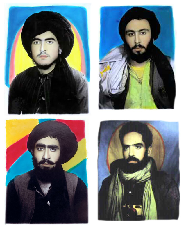 塔利班战士雷人的艺术照