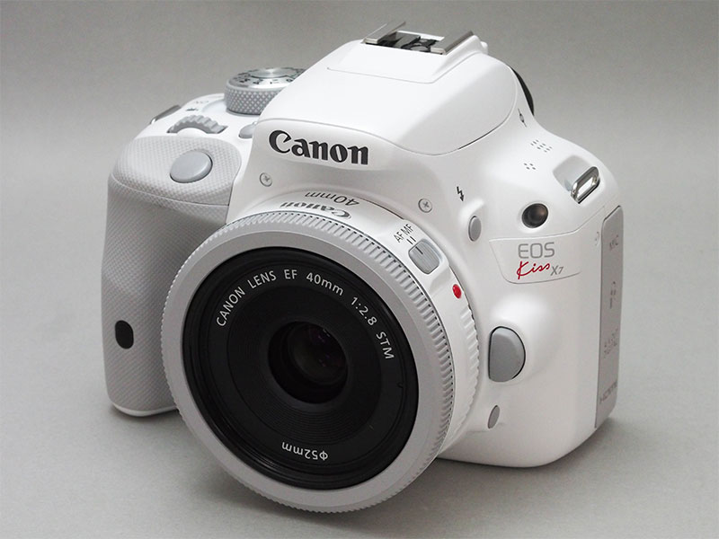 白色版佳能EOS 100D真机图赏