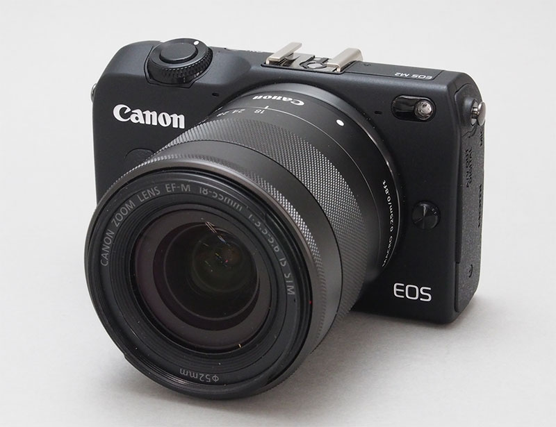 新锐APS-C便携机 佳能黑色EOS M2赏 佳能黑色EOS M2套机