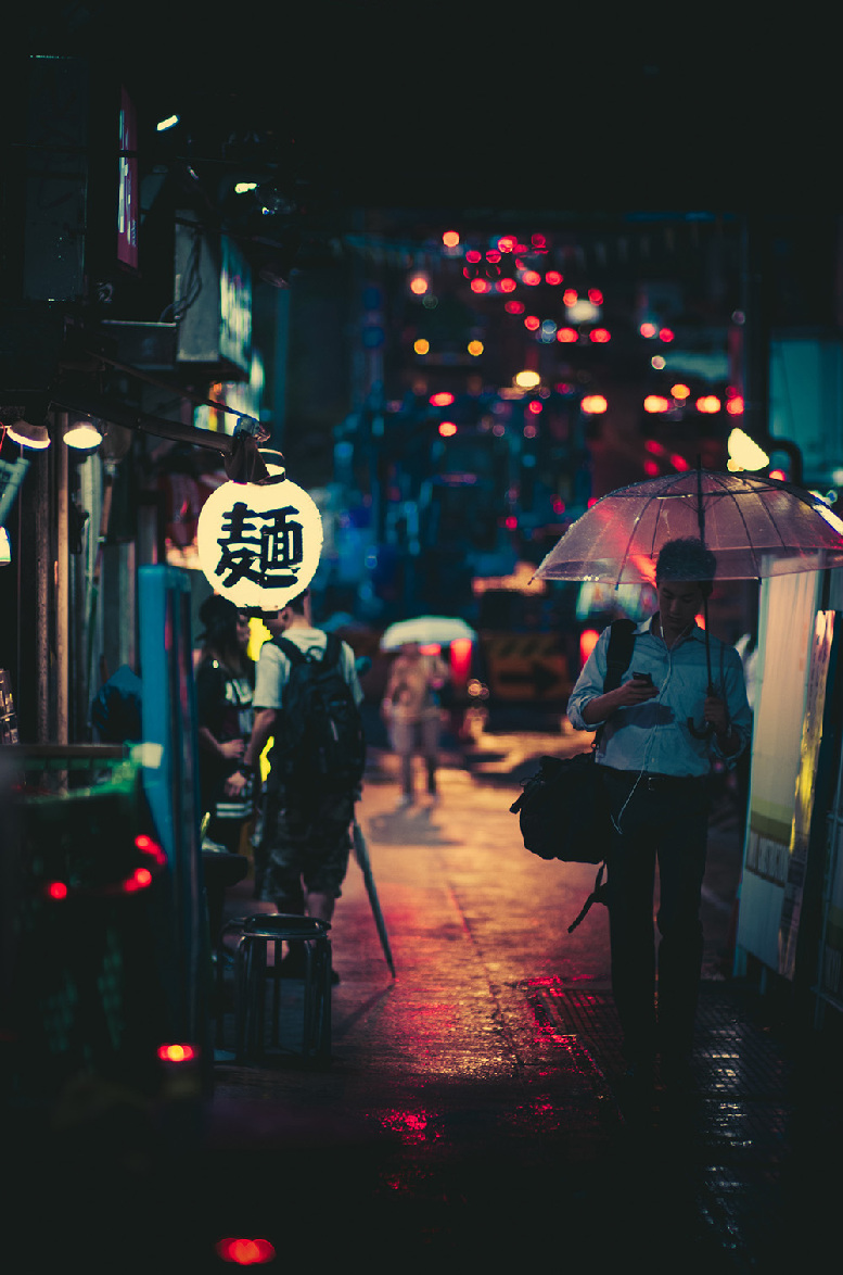 日本街头：世本多彩，我本无形