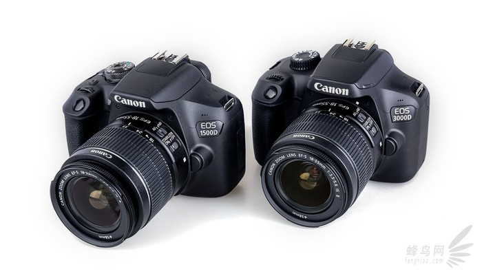 家用入门单反 佳能EOS 1500D、3000D评测