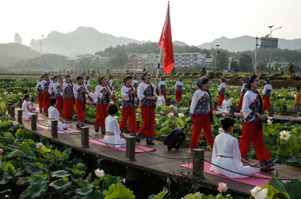 红土地上炼“四力” 长征起点悟初心