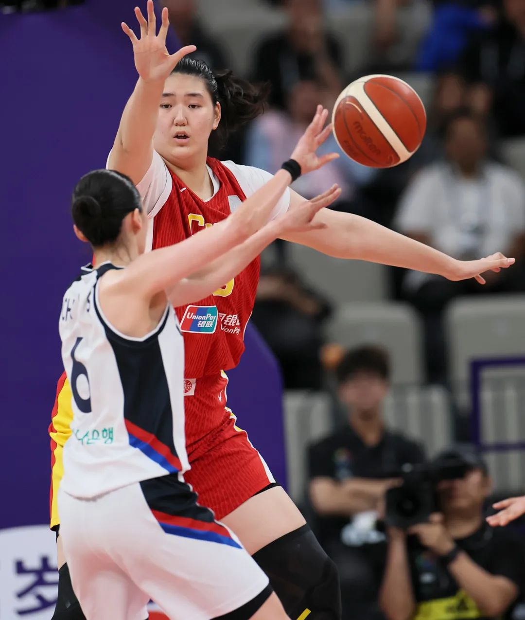 中国女篮战胜韩国队，亚洲杯小组赛收获两连胜
