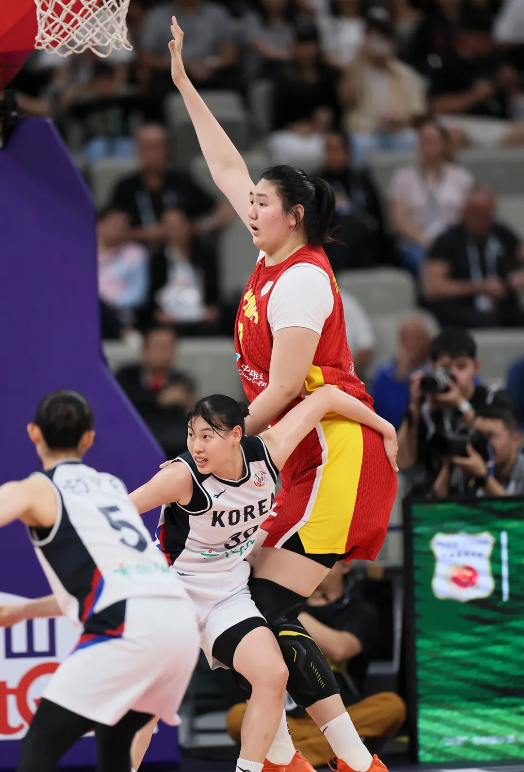 中国女篮战胜韩国队，亚洲杯小组赛收获两连胜